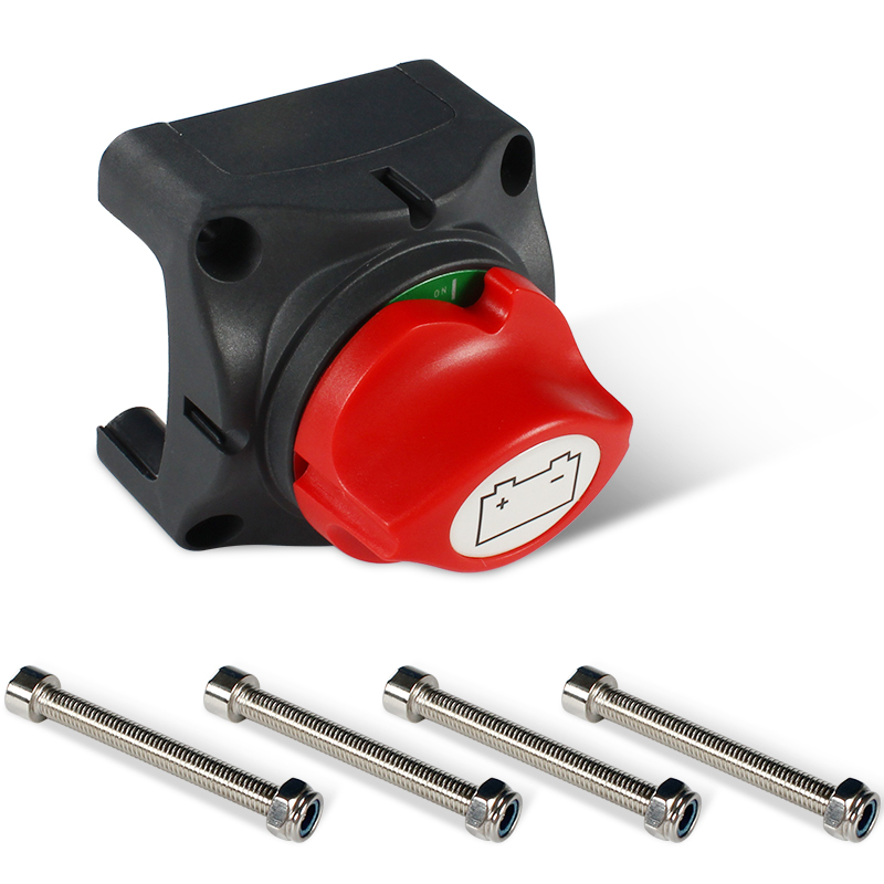 Battery Disconnect Switch Master Cut Off - Battery Isolator Switch, 200A 12V 24V