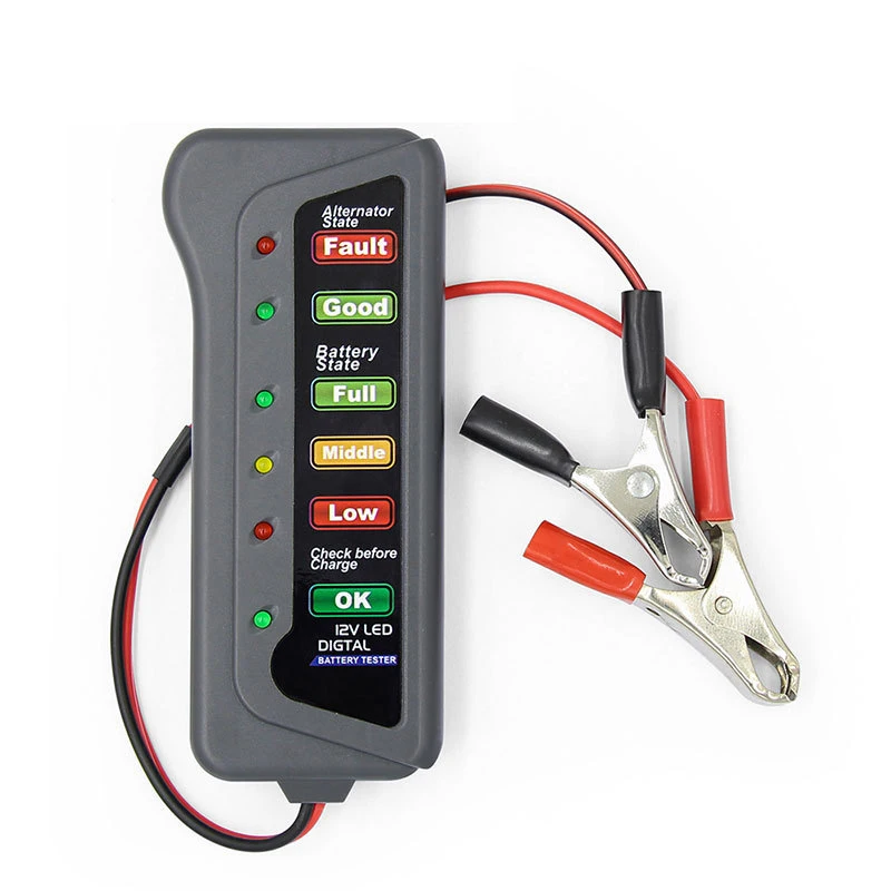 Mini 12V Car Battery Tester Di - Alternator Tester Digital Diagnostic Tool recension och pris