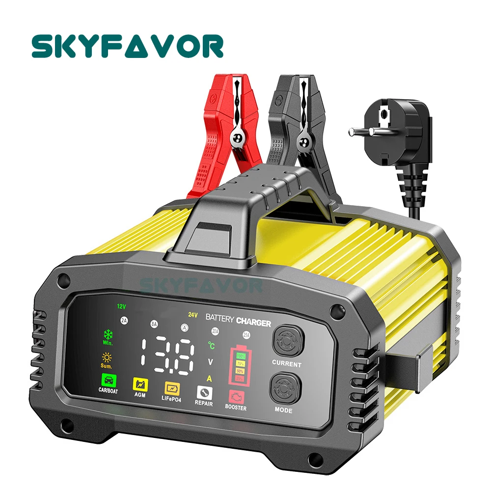 Smart Automatic 12V 24V Batter - Lifepo4 Battery Charger Smart Automatic recension och pris