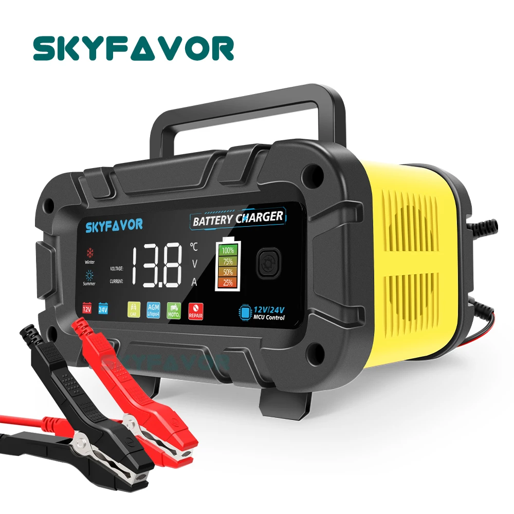Automatic Smart 12V 24V Batter - Lifepo4 Battery Charger Smart Automatic recension och pris