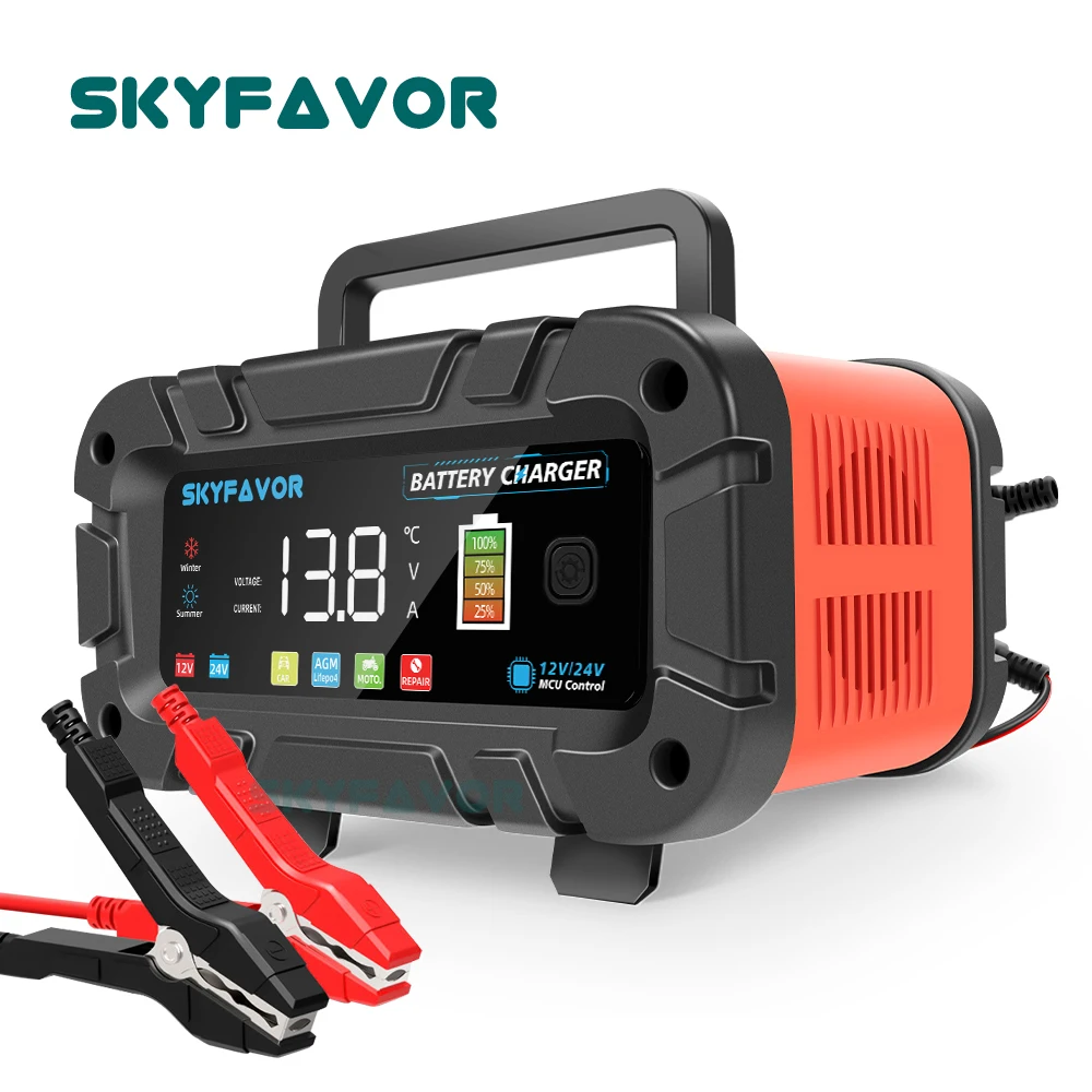 Automatic Smart 12V 24V Batter - Lifepo4 Battery Charger Smart Automatic recension och pris