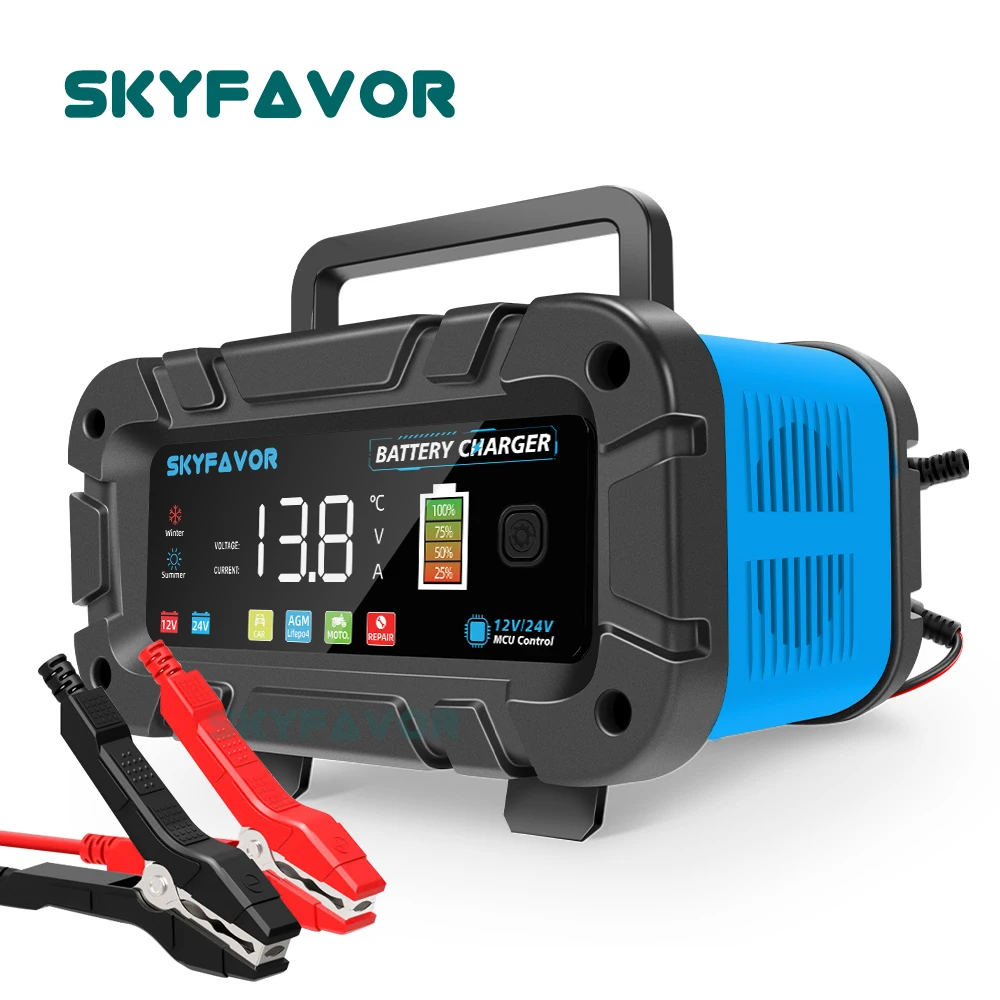 Automatic Smart 12V 24V Batter - Lifepo4 Battery Charger Smart Automatic recension och pris