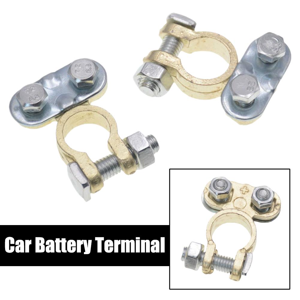 1pair Battery Terminals Connec - Battery Terminal Clamps Quick Release Brass recension och pris