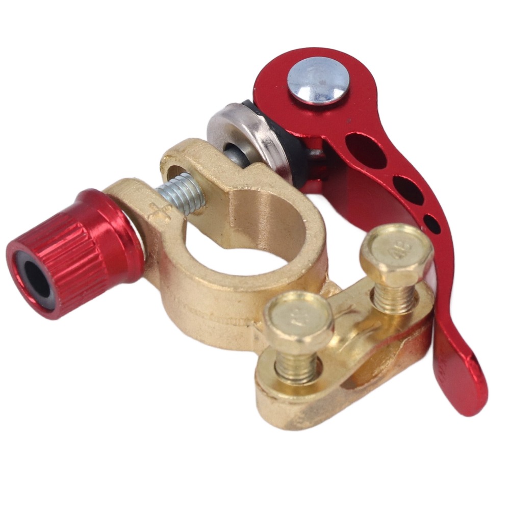2pcs Quick Release Car Battery - Battery Terminal Clamps Quick Release Brass recension och pris