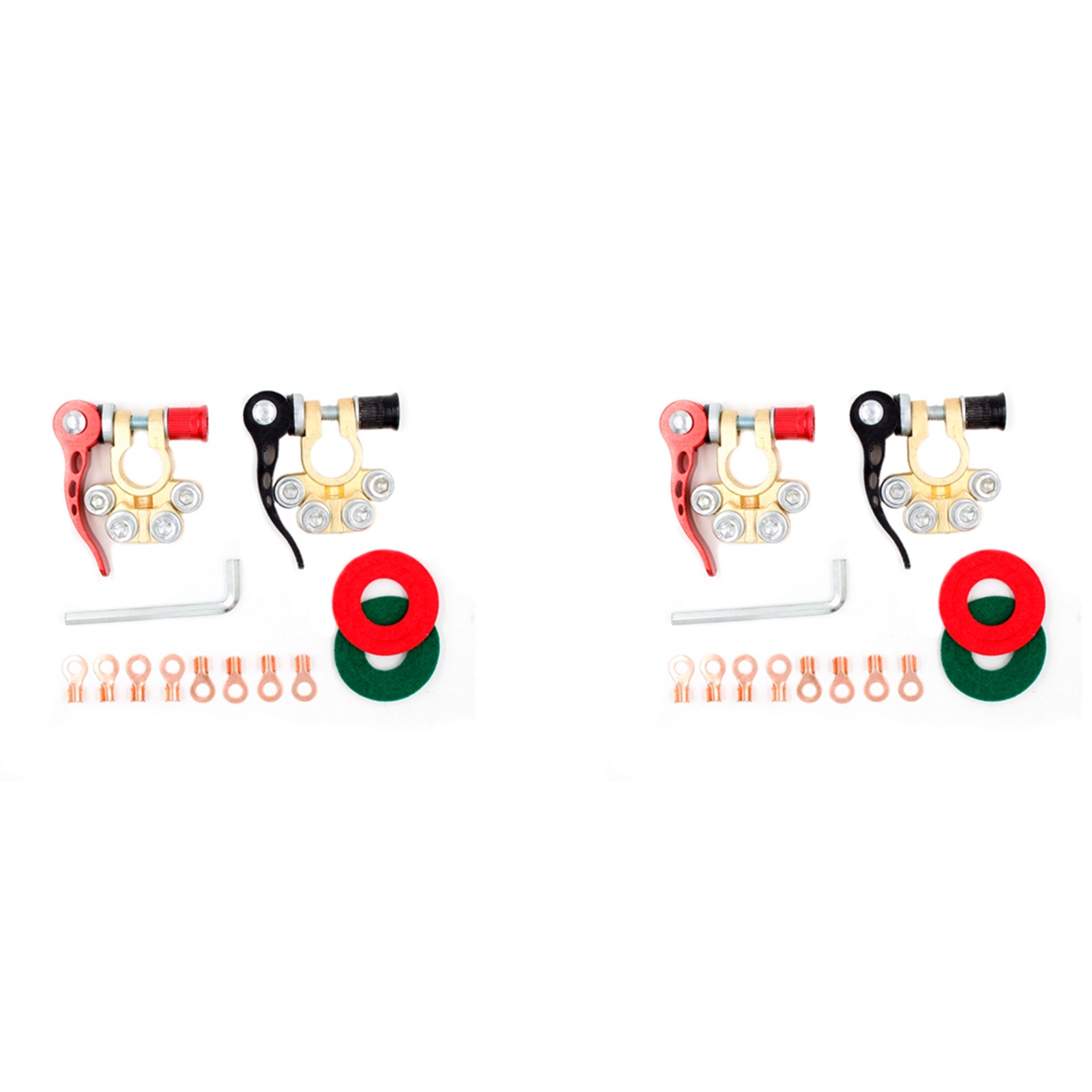 Classy-4X Quick Release Batter - Battery Terminal Clamps Quick Release Brass recension och pris