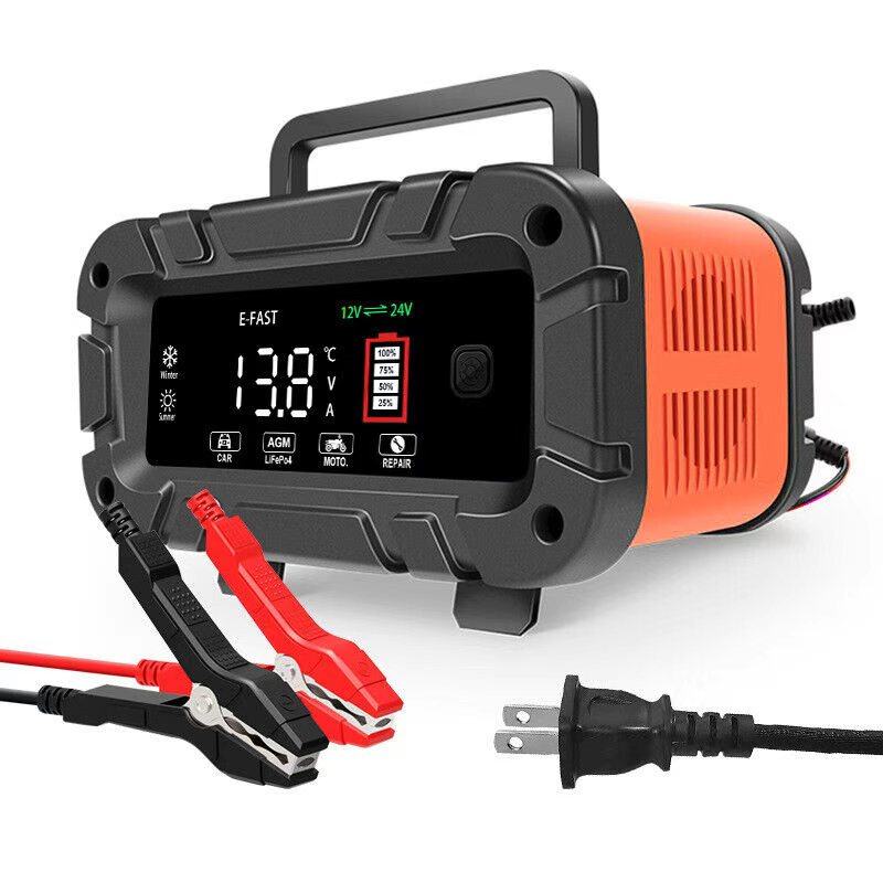 20A Battery Charger 12V/24V Sm - Smart Car Battery Charger 12V 24V 20A recension och pris