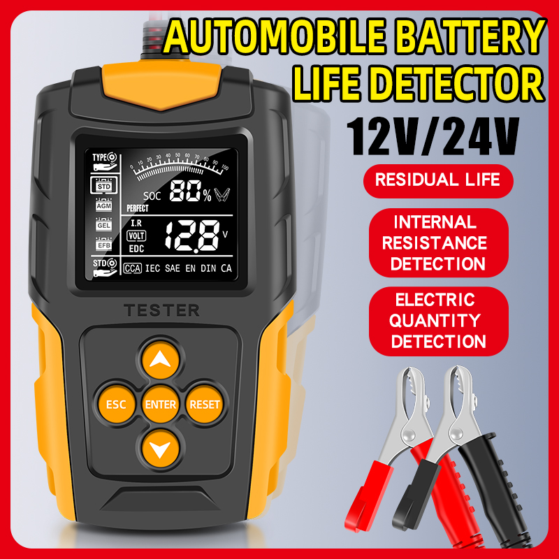 Digital Automatic Car Battery  - Car Battery Load Tester Digital Cranking recension och pris