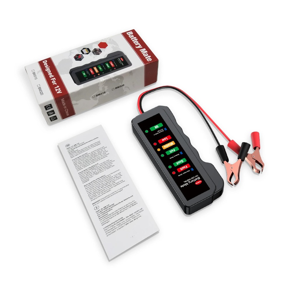 Mini 12V Car Battery Tester Di - Alternator Tester Digital Diagnostic Tool recension och pris