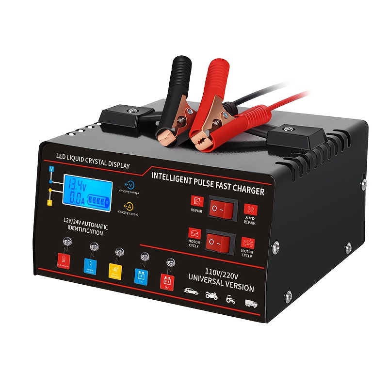 3-In-1 12V 24V Universal High  - Lead Acid Battery Pulse Repair Desulfator recension och pris