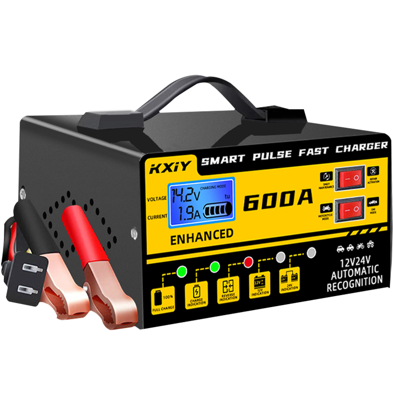 For 12V/24V Car Battery Charge - Smart Car Battery Charger 12V 24V 20A recension och pris