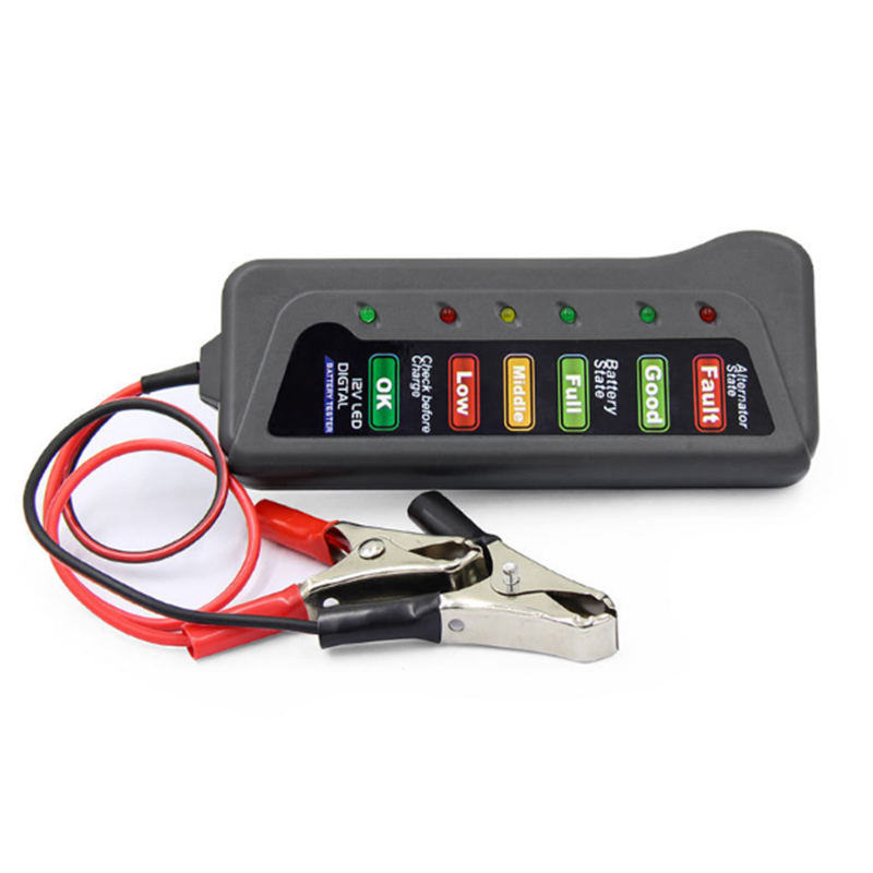 12V Car Battery Tester Digital - Alternator Tester Digital Diagnostic Tool recension och pris