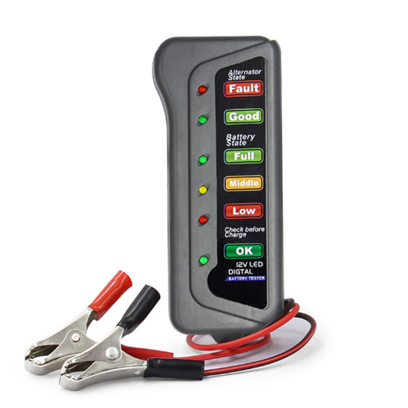 12V Car Battery Tester Digital - Alternator Tester Digital Diagnostic Tool recension och pris