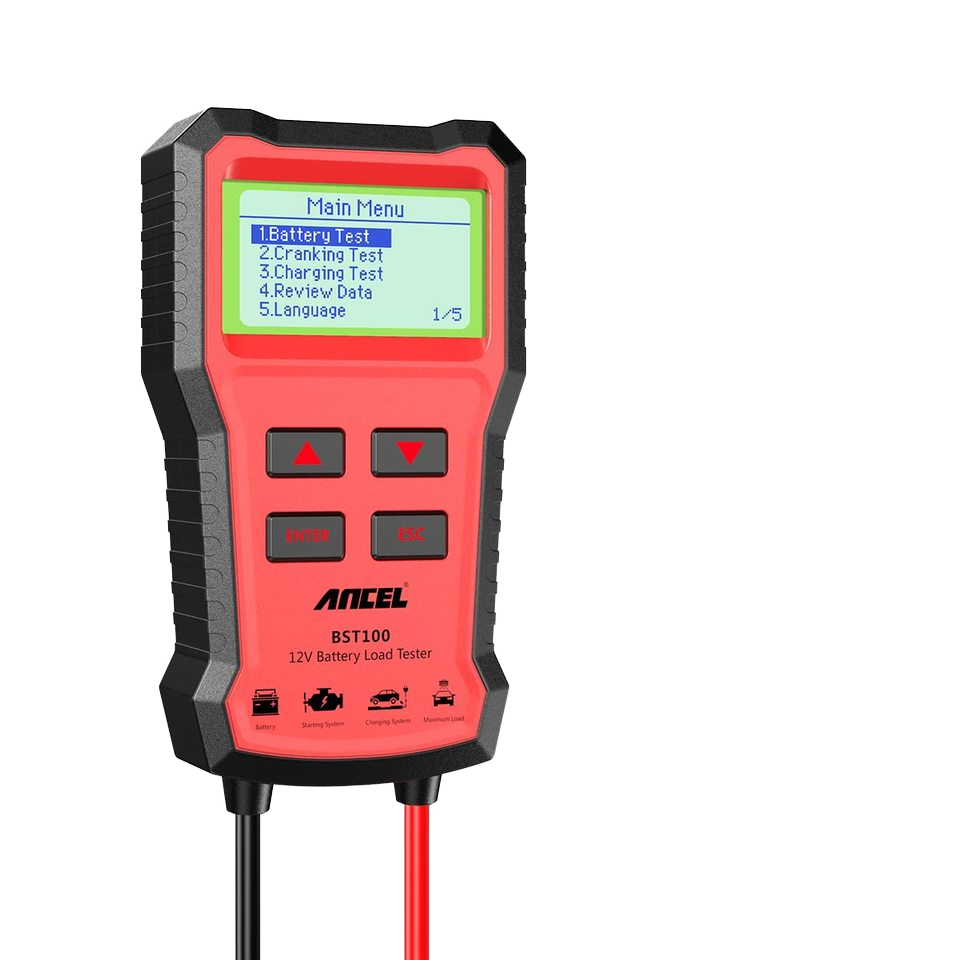 Digital 12V Car Battery Tester - Car Battery Load Tester Digital Cranking recension och pris