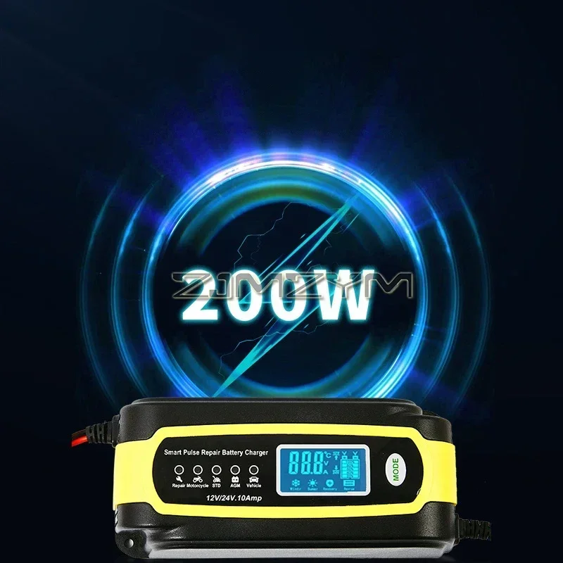 200W Car Battery Charger, 12V  - Car Battery Trickle Charger Maintainer 5A recension och pris