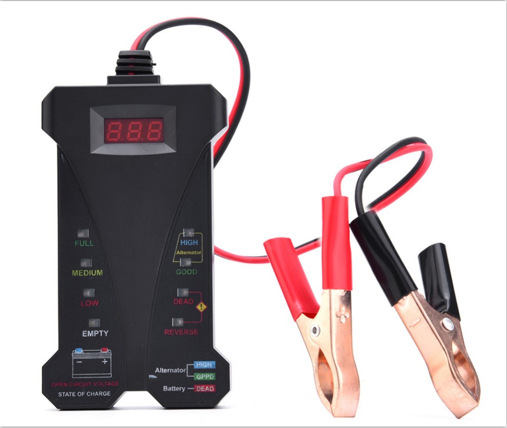 Hot Sale 12V Smart Car LED Dis - Alternator Tester Digital Diagnostic Tool recension och pris