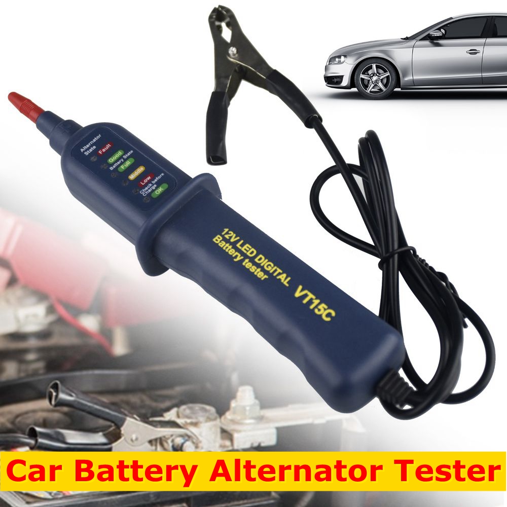 Mini 12V Car Battery Tester Di - Alternator Tester Digital Diagnostic Tool recension och pris