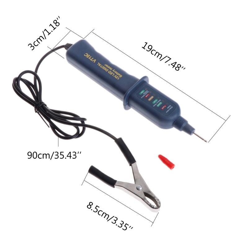 Mini 12V Car Battery Tester Di - Alternator Tester Digital Diagnostic Tool recension och pris
