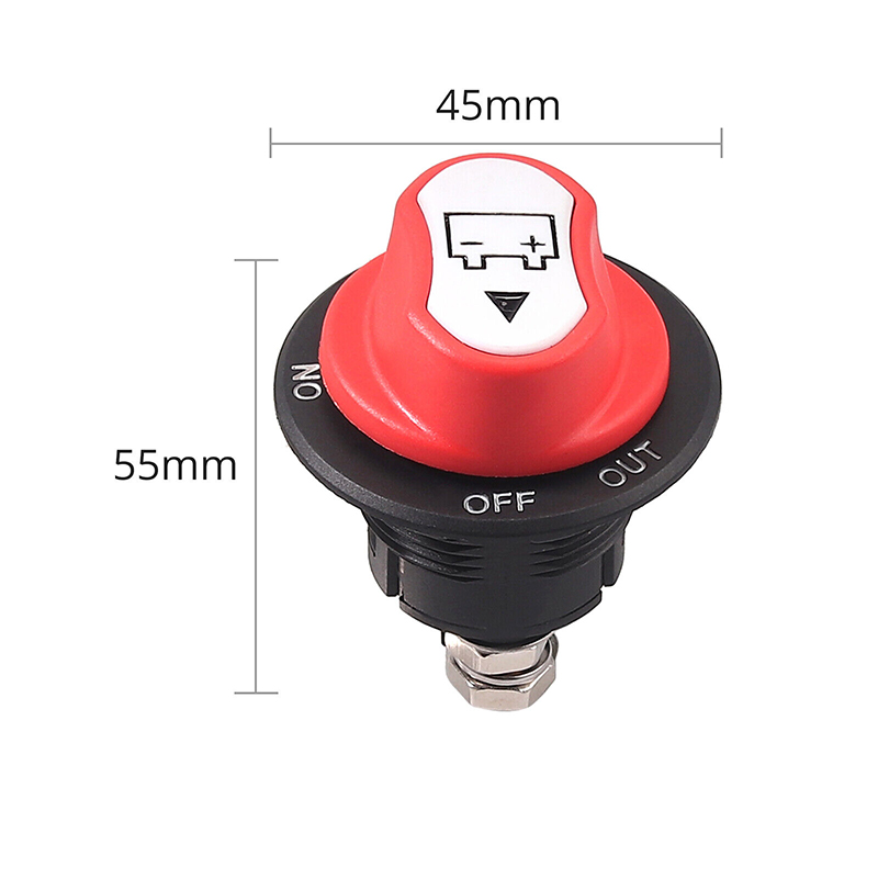 Waterproof Battery Isolator Se - Battery Disconnect Switch Master Cut Off recension och pris