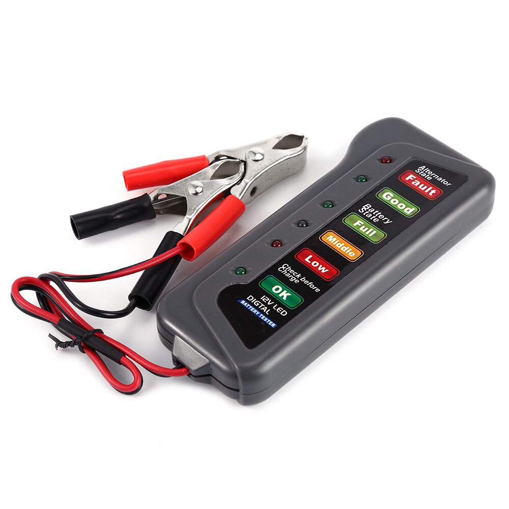 12V Car Battery Tester Digital - Alternator Tester Digital Diagnostic Tool recension och pris
