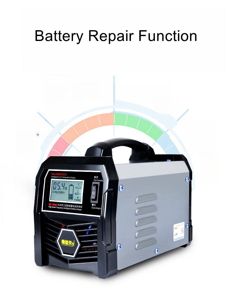 Battery charger 12v24v high po - Smart Car Battery Charger 12V 24V 20A recension och pris