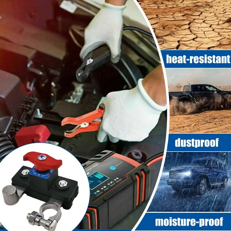 12V 24V Dual Voltage Battery M - Battery Disconnect Switch Master Cut Off recension och pris