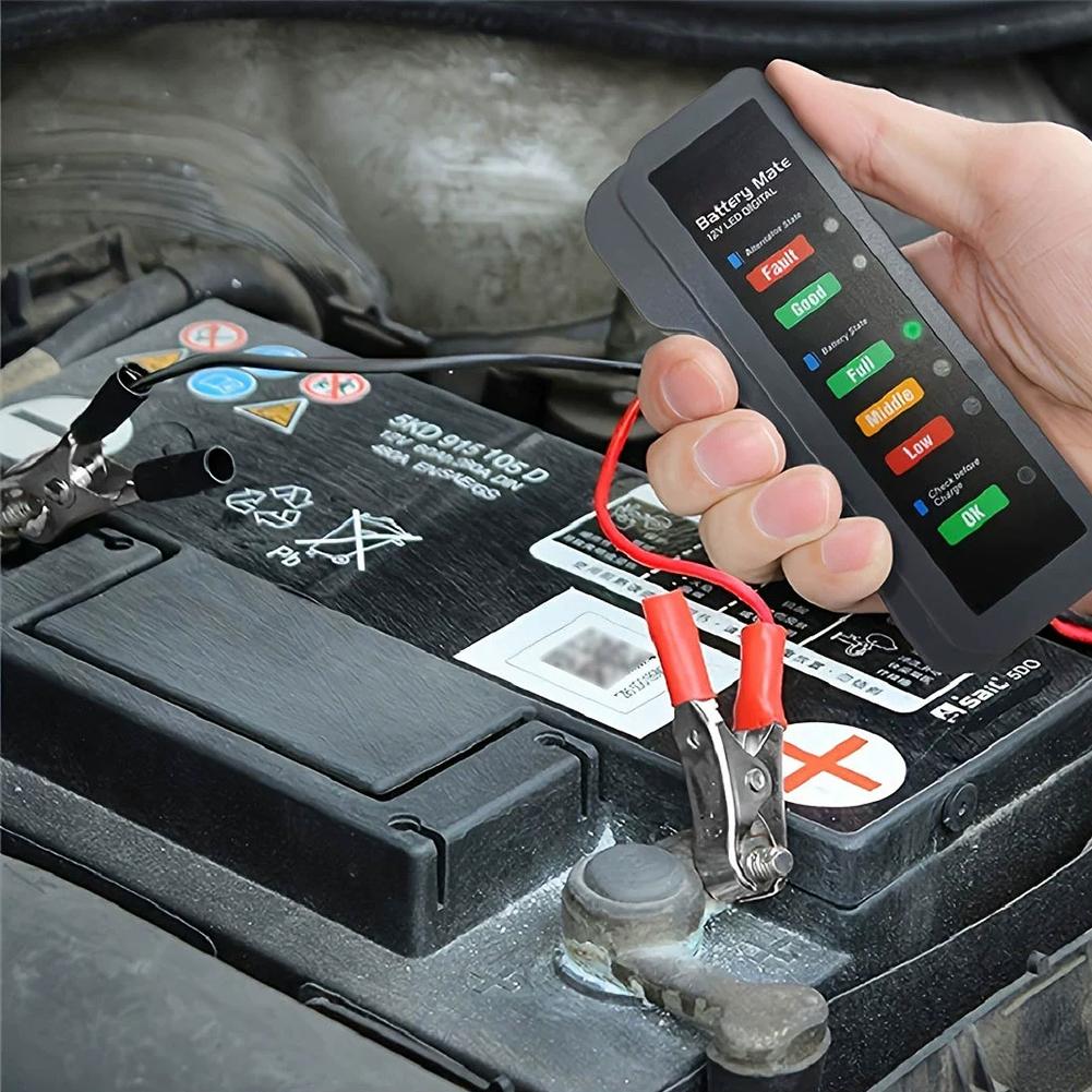 12V Car Battery Tester Digital - Alternator Tester Digital Diagnostic Tool recension och pris