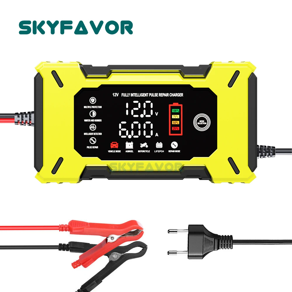 Automatic Smart 12V Battery Ch - Lifepo4 Battery Charger Smart Automatic recension och pris
