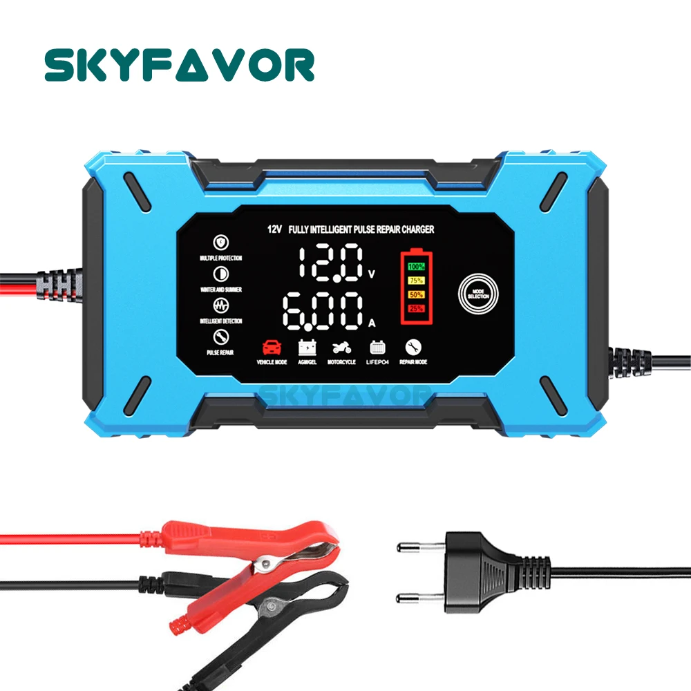 Automatic Smart 12V Battery Ch - Lifepo4 Battery Charger Smart Automatic recension och pris