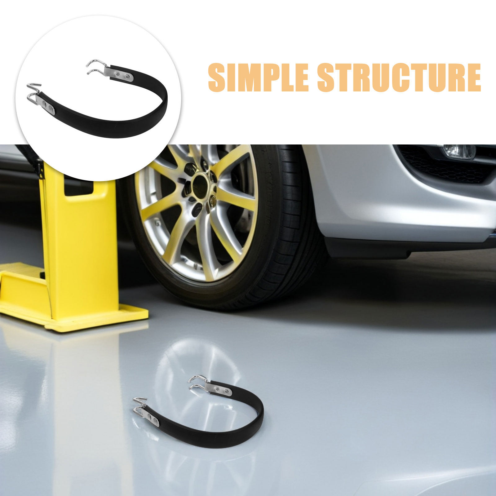 2Pcs Metal Battery Carrying St - Battery Carry Strap Lifter Heavy Duty recension och pris