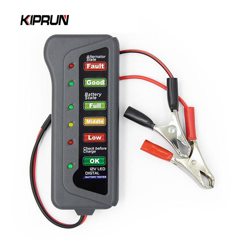 【CMO】Mini 12V Car Battery Test - Alternator Tester Digital Diagnostic Tool recension och pris