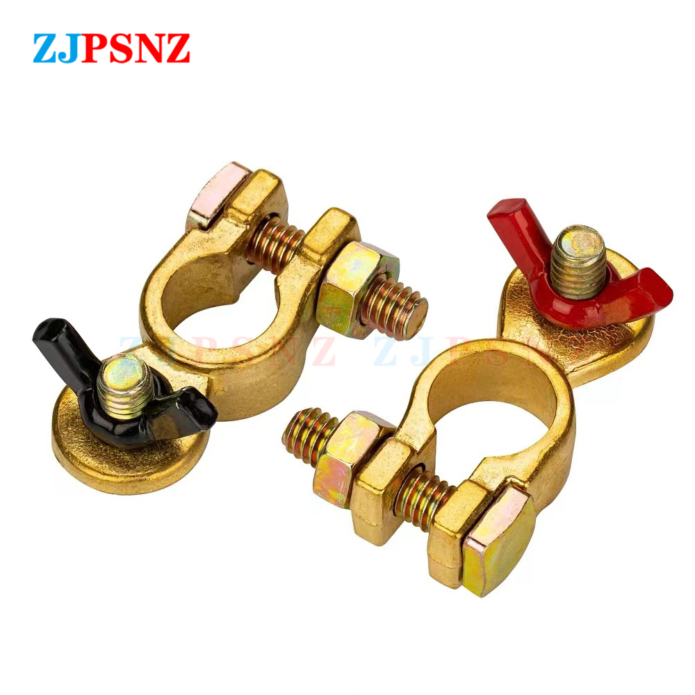 Car Battery Terminal Connector - Battery Terminal Clamps Quick Release Brass recension och pris