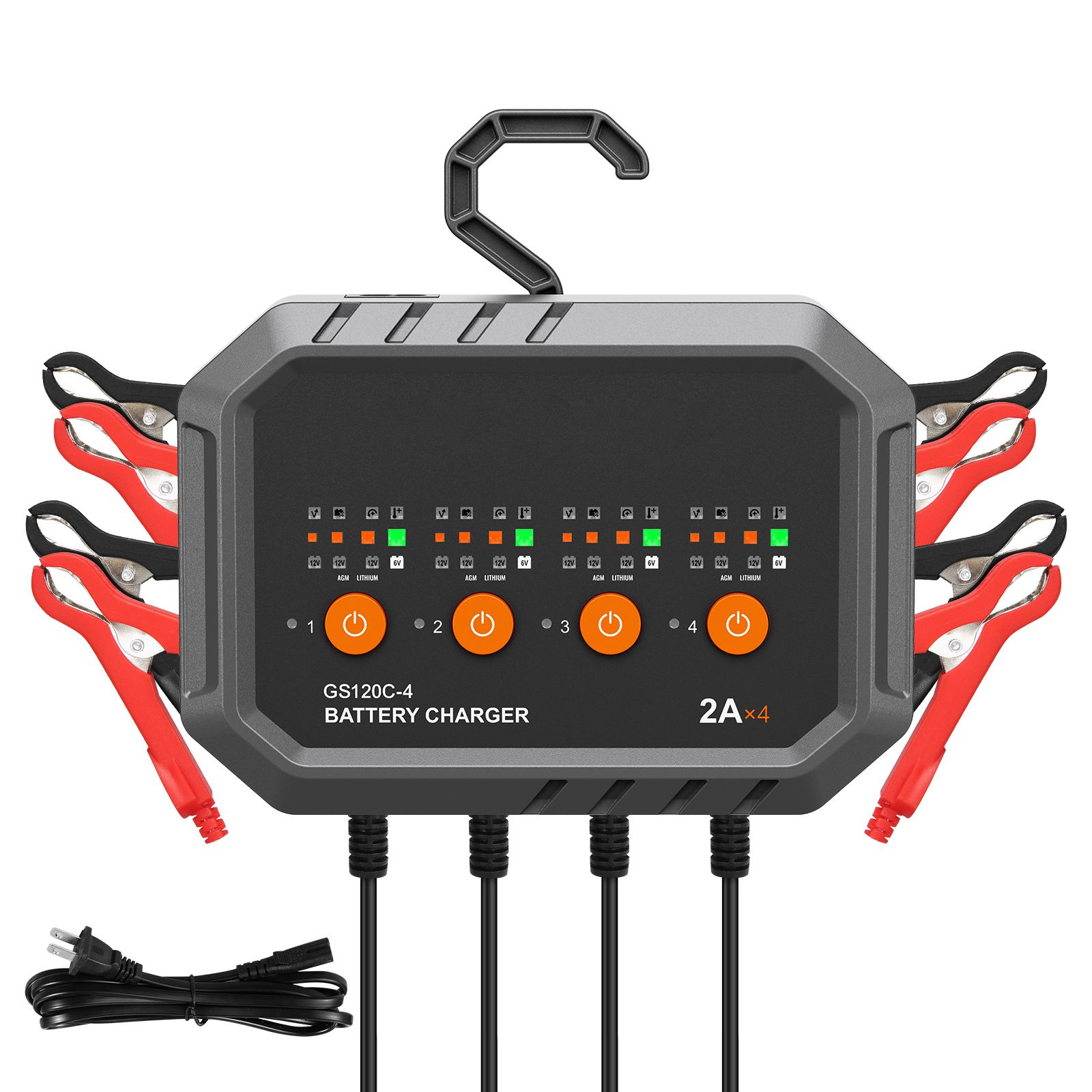 Smart Battery Charger, 8-Amp,  - Lifepo4 Battery Charger Smart Automatic recension och pris