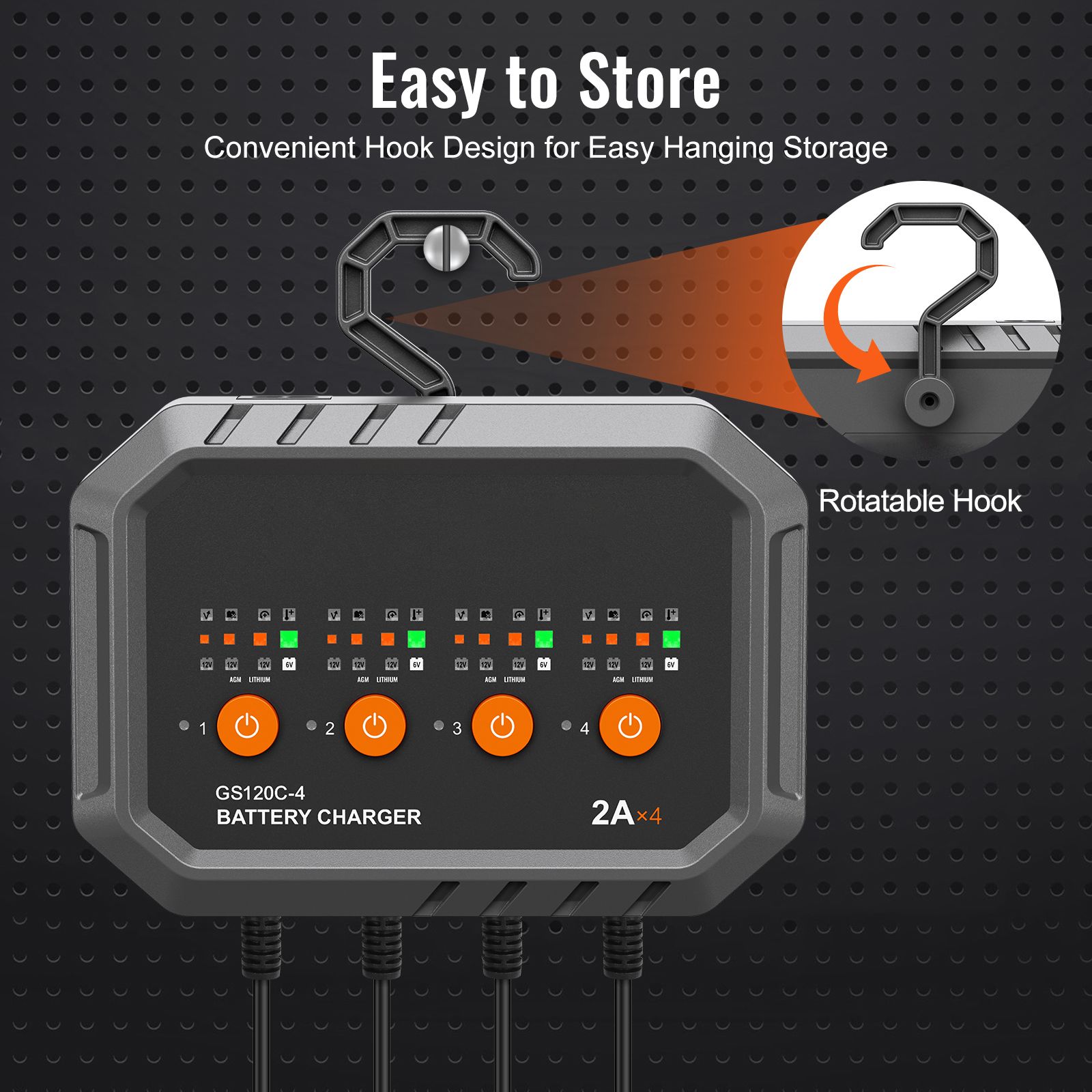 Smart Battery Charger, 8-Amp,  - Lifepo4 Battery Charger Smart Automatic recension och pris
