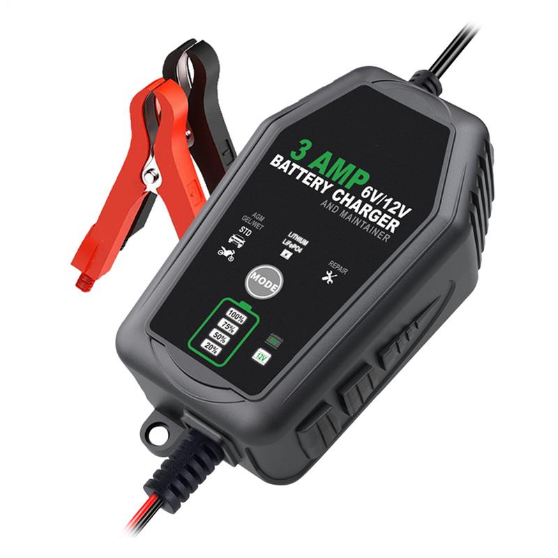 3000mA 6V 12V Fully Automatic  - Lifepo4 Battery Charger Smart Automatic recension och pris