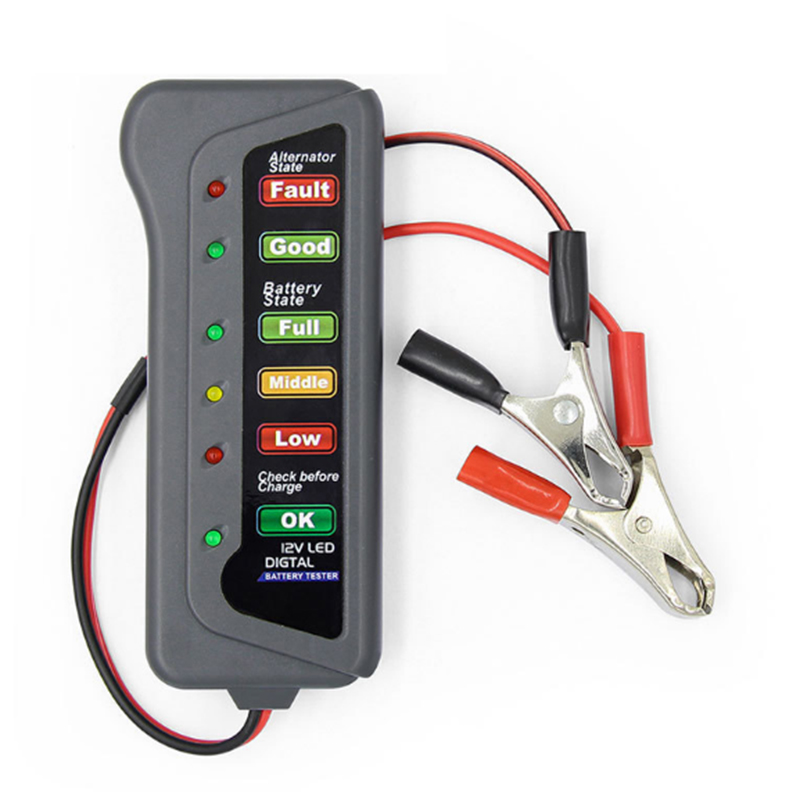 12V Car Battery Tester Digital - Alternator Tester Digital Diagnostic Tool recension och pris