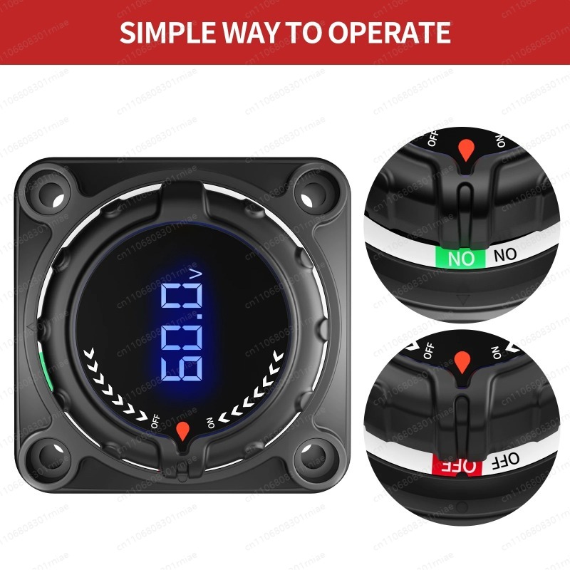Arrival Upgrade Battery Discon - Battery Disconnect Switch Master Cut Off recension och pris